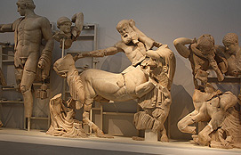 Olympia West Pediment Of The Temple Of Zeus
