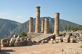 Delphi Temple Of Apollo