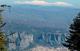  Meteora And Olympos Mountain