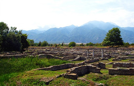 Ancient City Of Dion And Mount Olympos