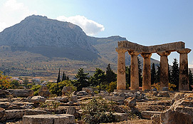 Ancient Corinth Temple Of Apollo