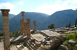 Delphi Temple Of Apollo