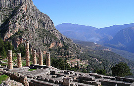 Delphi Temple Of Apollo